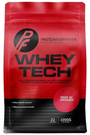 Proteinfabrikken Whey Tech Protein - 1000 g