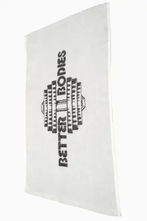 Better Bodies Gym Towel - Hvit/Grå