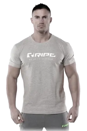 Ript Performence Logo T-shirt - Grey