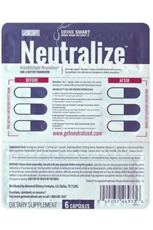 Neutralize Anti Hangover - 6/48 kapsler