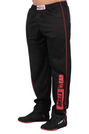 Wallace Mesh Pants - Black/Red