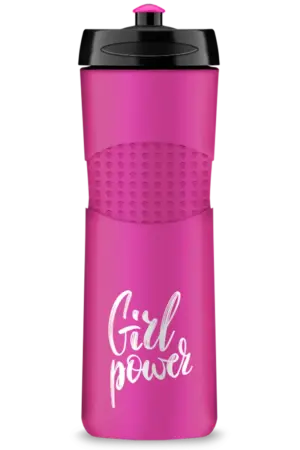 Drikkeflaske Girl Power - 650ml Pink