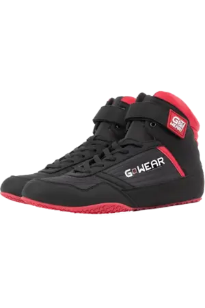 Gwear Classic High Tops - Black/Red