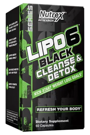 Lipo 6 Black Cleanse & Detox - 60 kapsler
