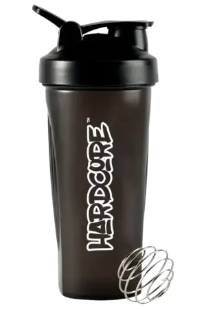 Hardcore Shaker - 700ml Solid Black