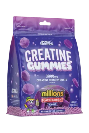 Applied Nutrition Creatine Gummies - 80 Gummies Blackcurrant (solbær) Kreatin