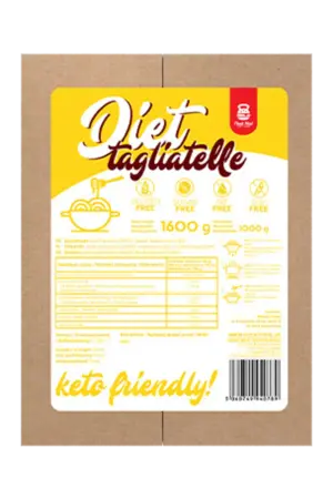 Cheat Meal Diet Tagliatelle - 1600g Konjac Pasta  Matvarer
