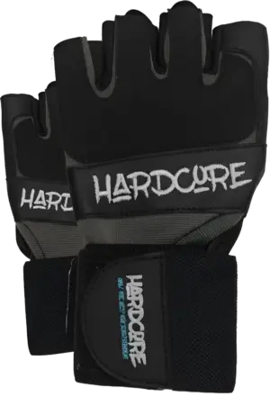 Hardcore Treningshansker Pro - Black L Grep / Støtte